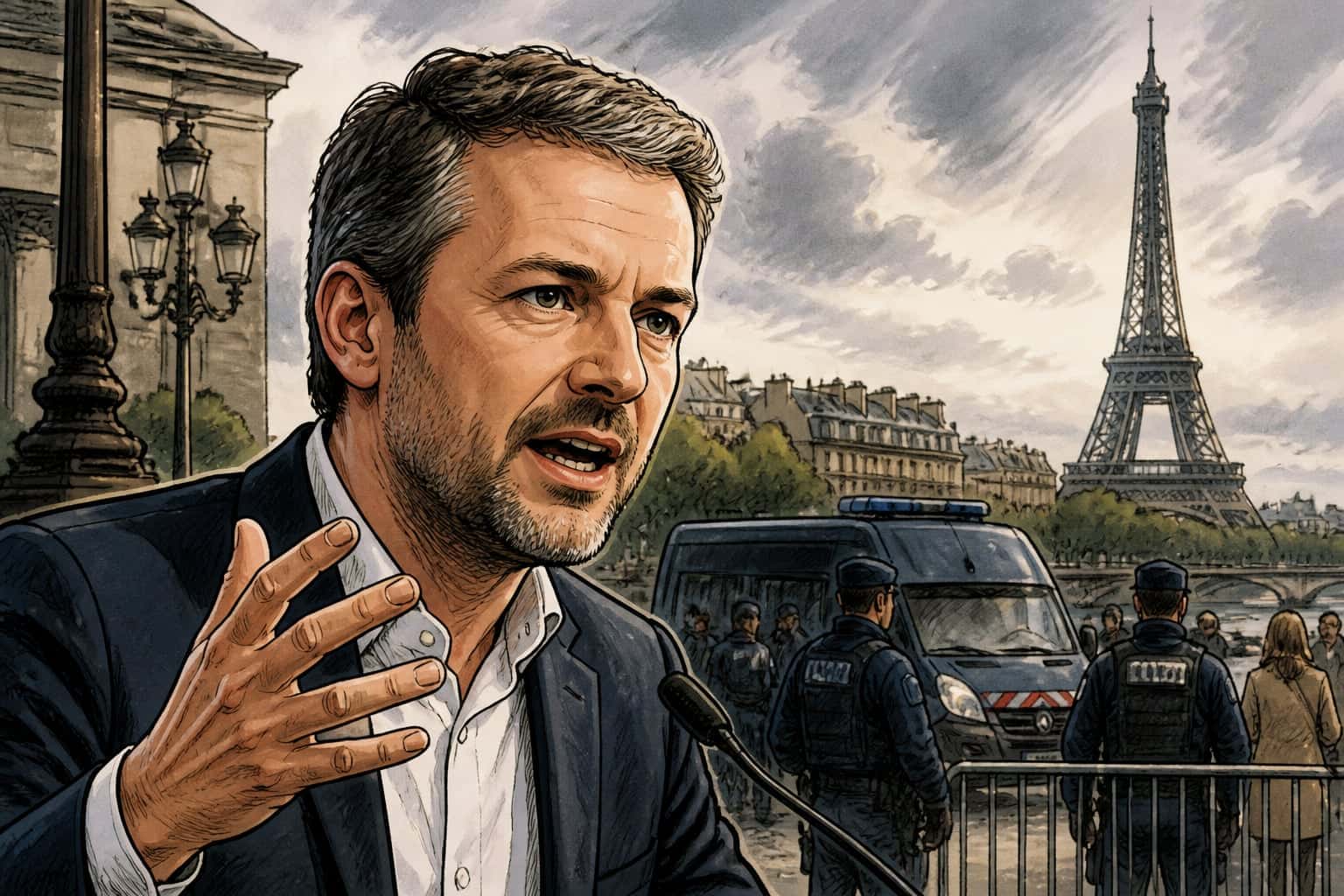 Emmanuel Grégoire fustige le dispositif de sécurité à Paris