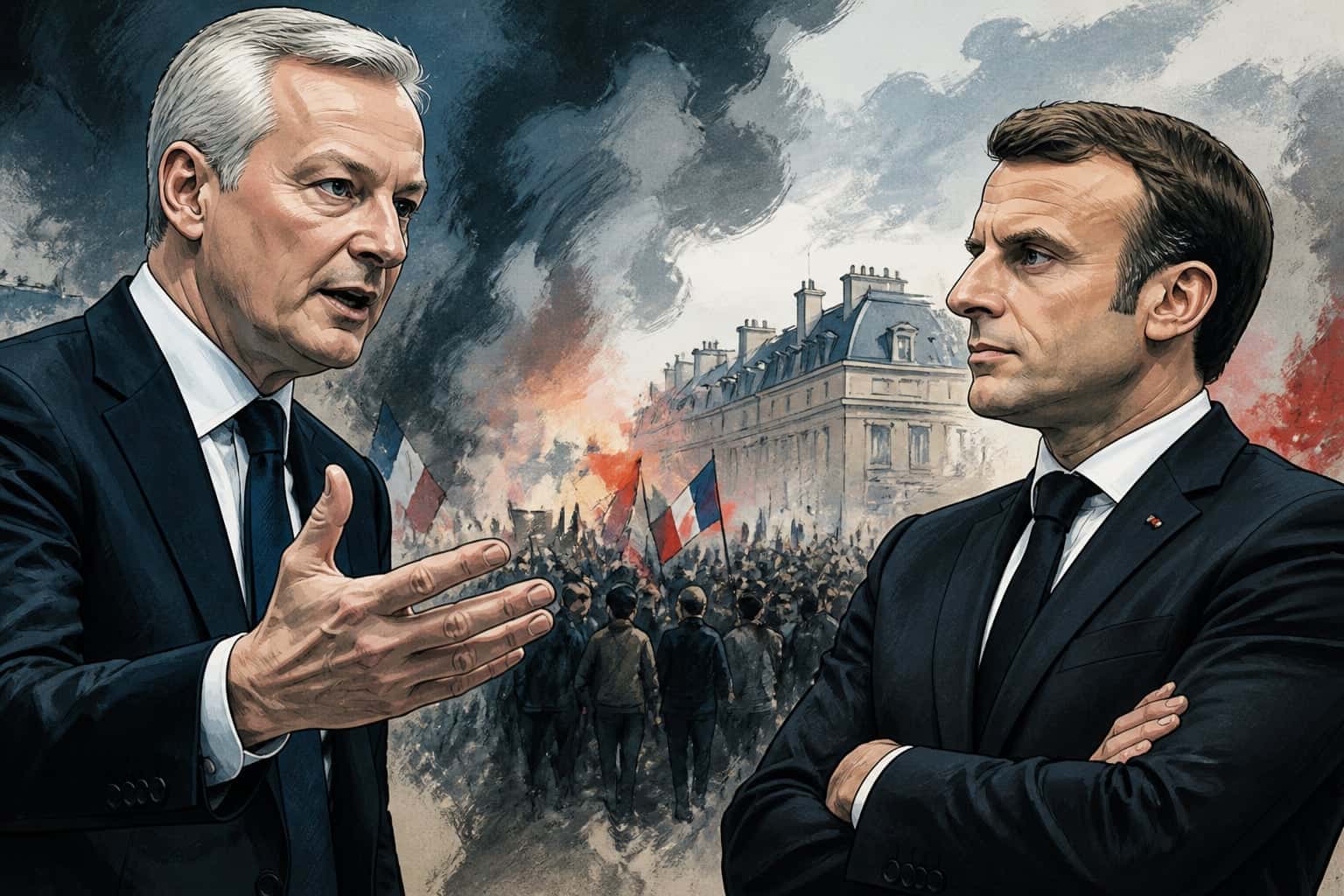 Bruno Le Maire répond à Emmanuel Macron sur la crise sociale