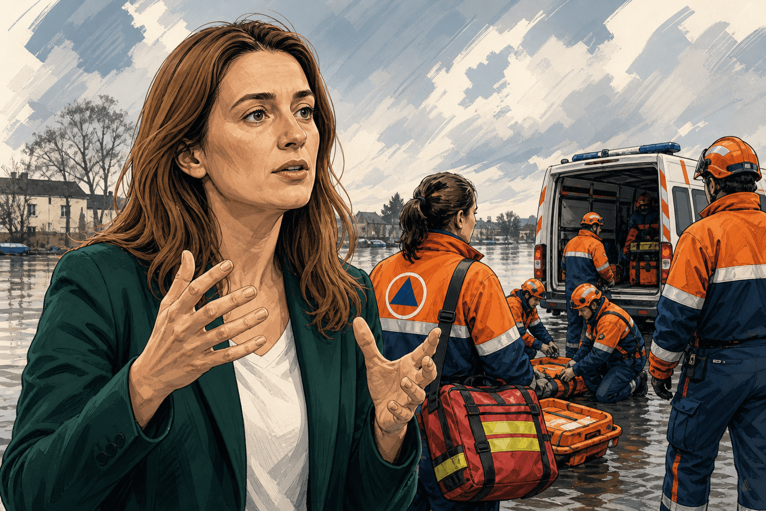 Marine Tondelier veut doubler les moyens de la Protection civile
