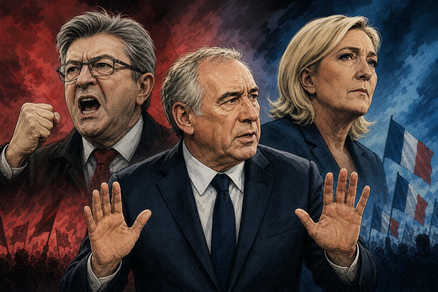François Bayrou alerte contre un duel Mélenchon-Le Pen