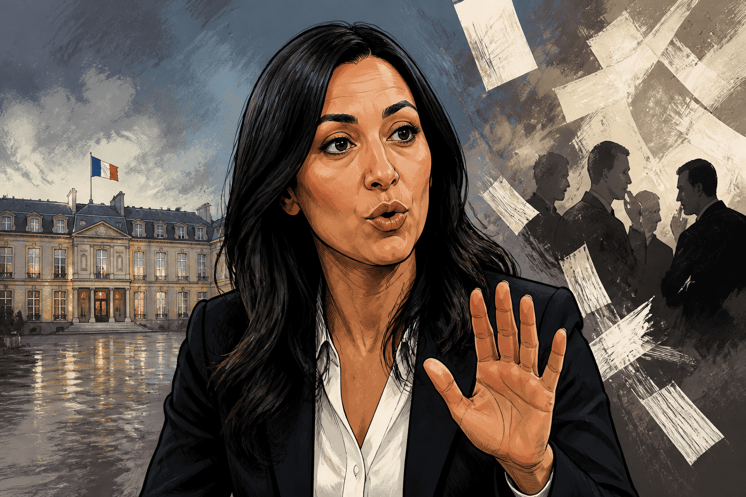 Nouvelle dissolution : Sabrina Roubache dénonce les spéculations