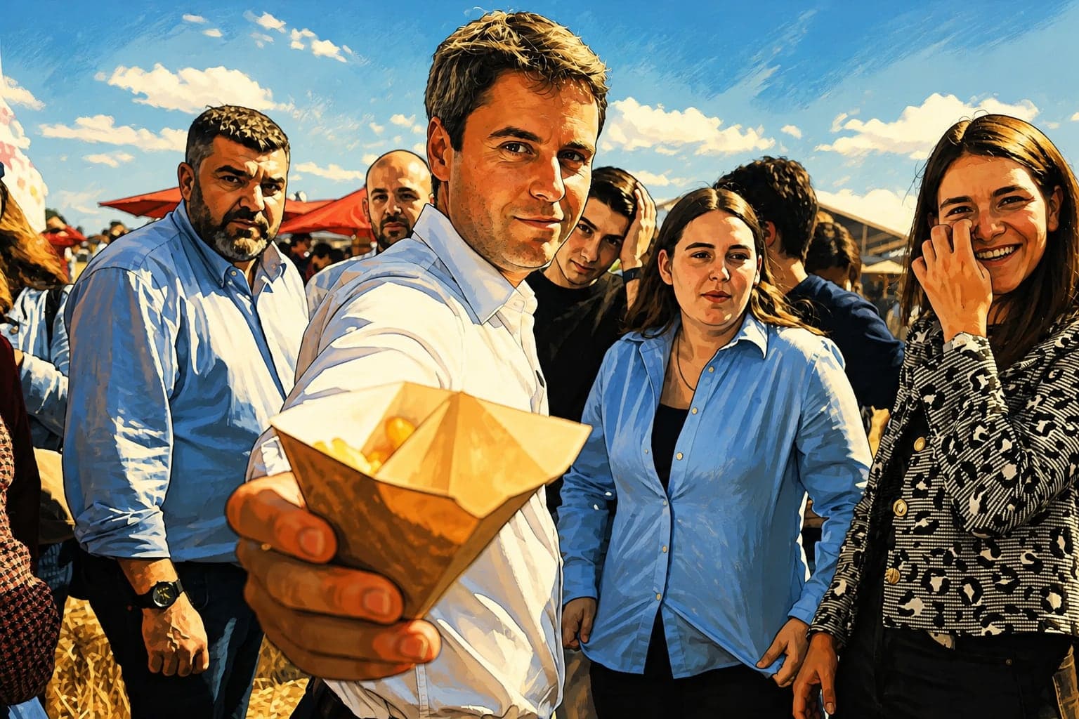 Gabriel Attal accélère mais peine à convaincre dans les sondages