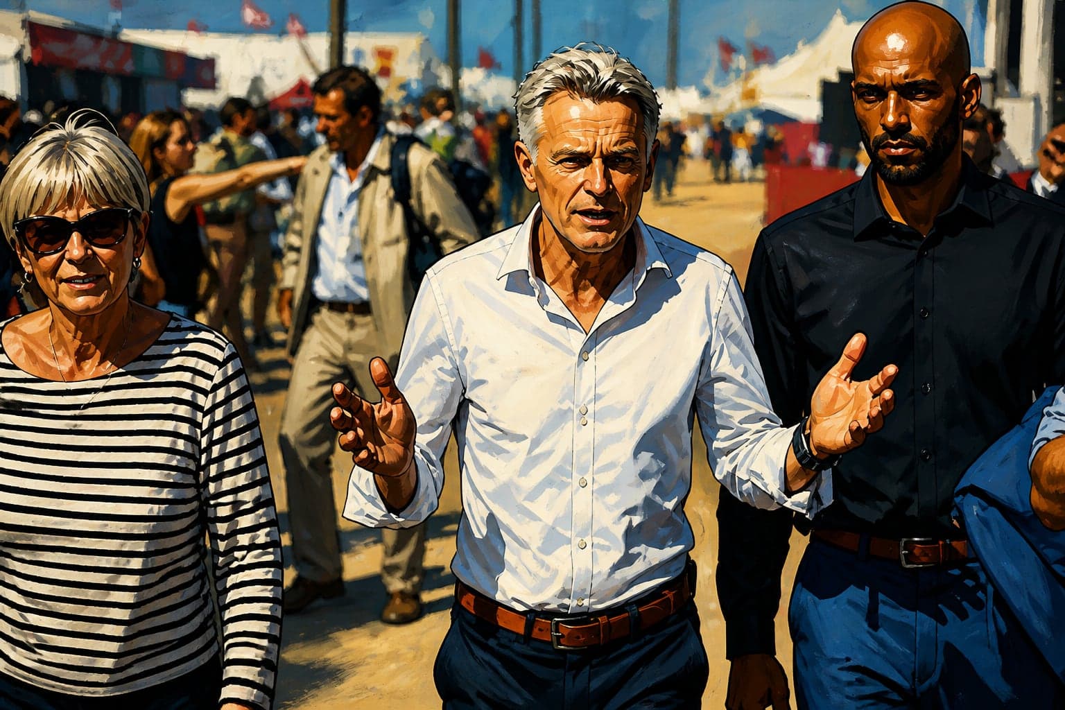 Mélenchon et Roussel à la Fête de l’Huma : duel à gauche pour 2027