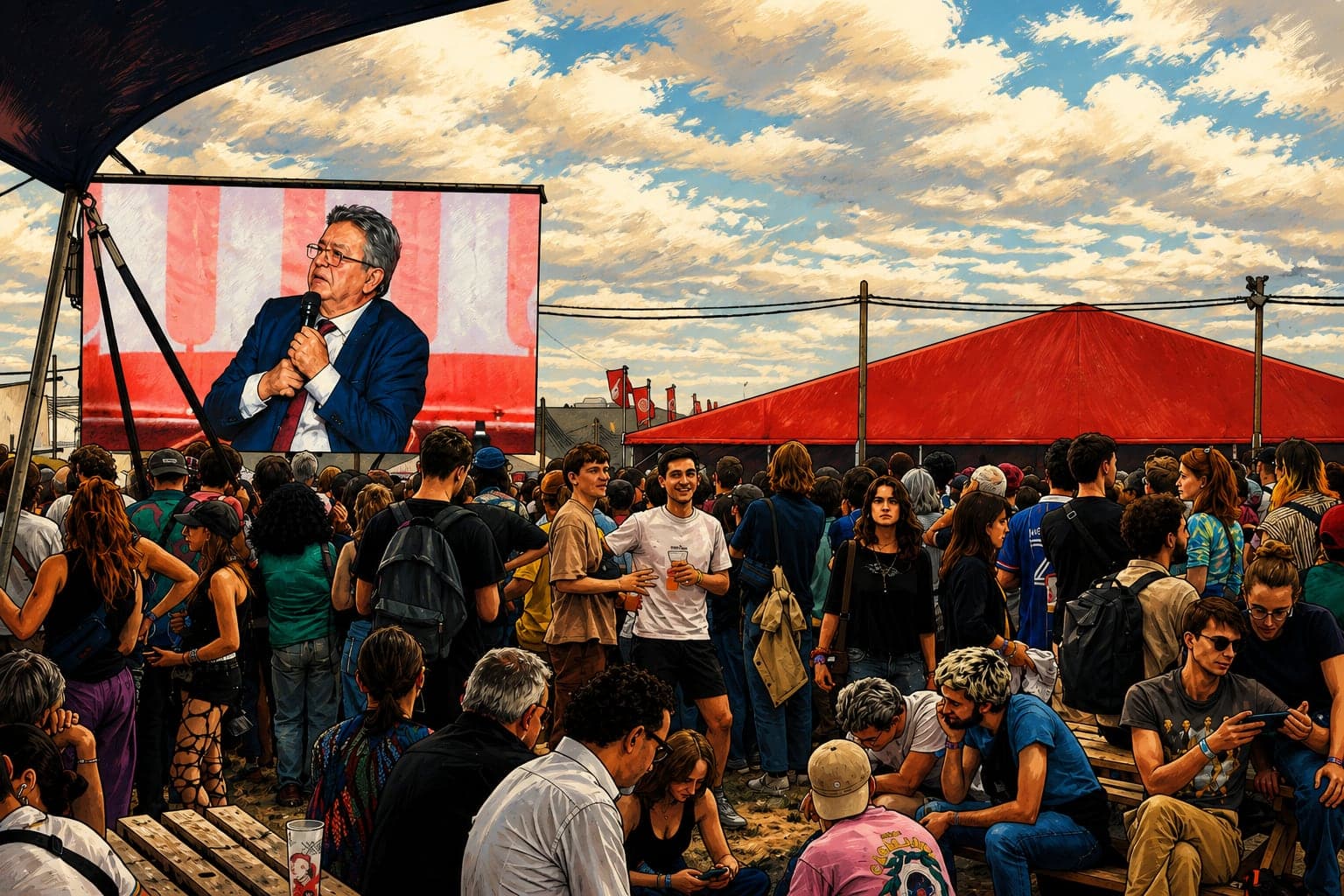 À la Fête de l’Huma, la gauche étale ses rivalités pour 2027