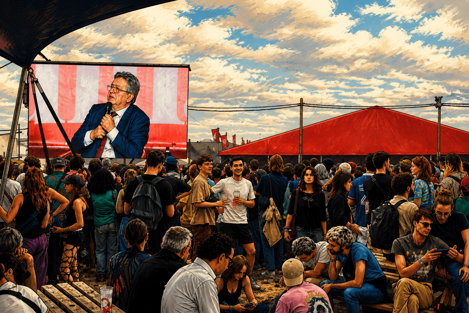 À la Fête de l’Huma, la gauche étale ses rivalités pour 2027