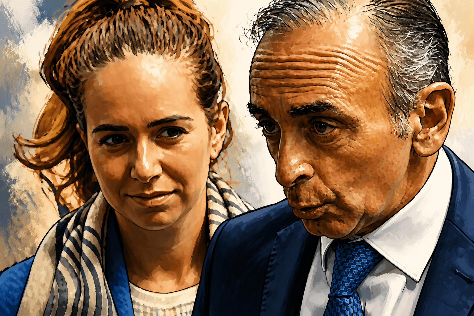 Éric Zemmour s'appuie sur Sarah Knafo pour viser l'Élysée en 2027