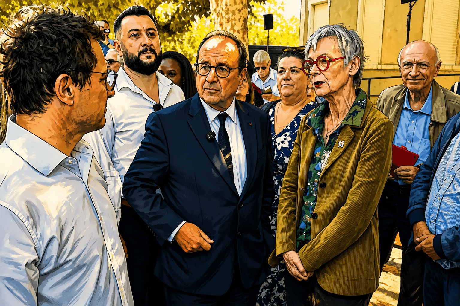 François Hollande appelle à l'union sacrée des démocrates