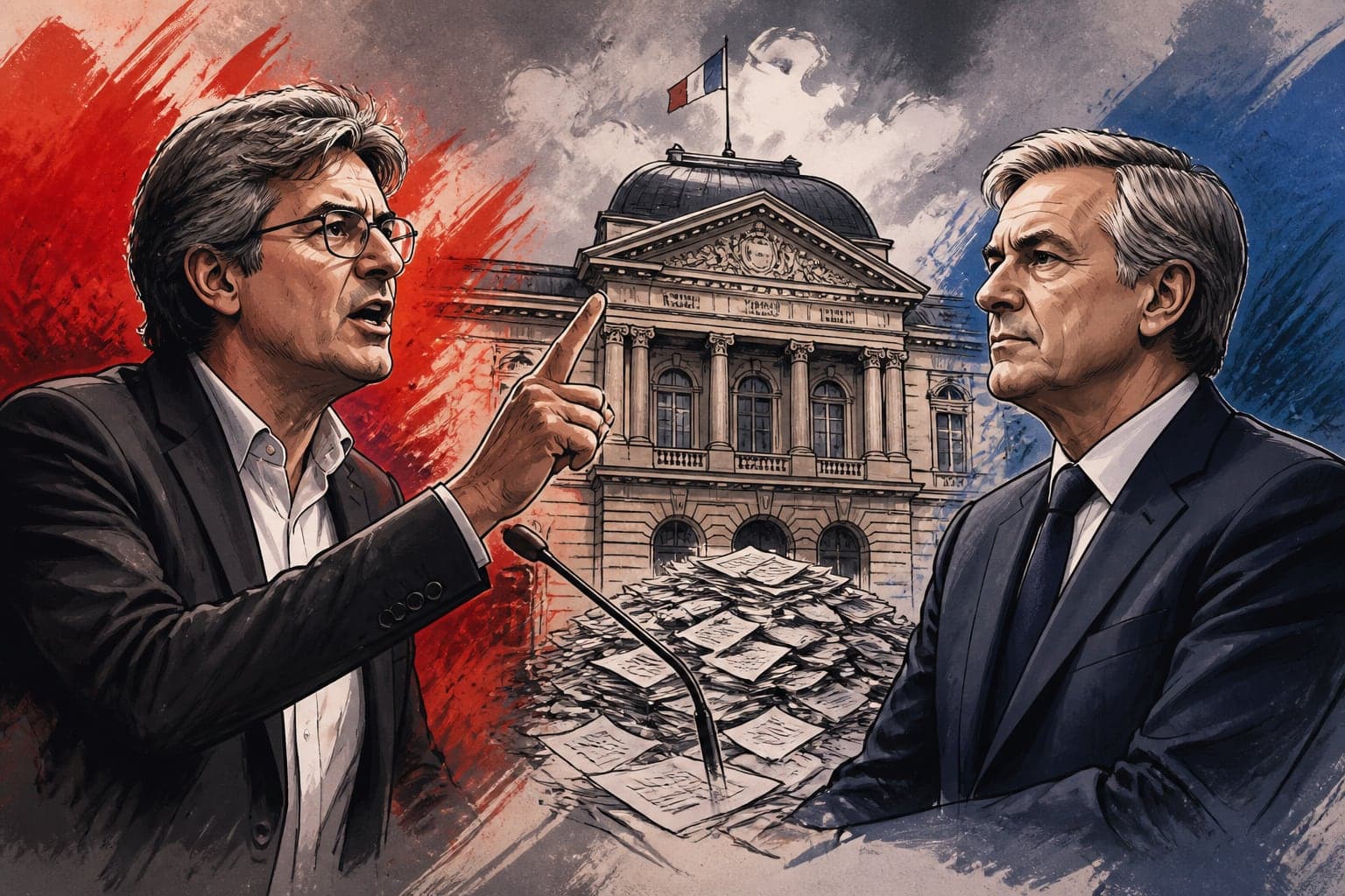 LFI attaque la Banque de France : vif duel sur la dette publique