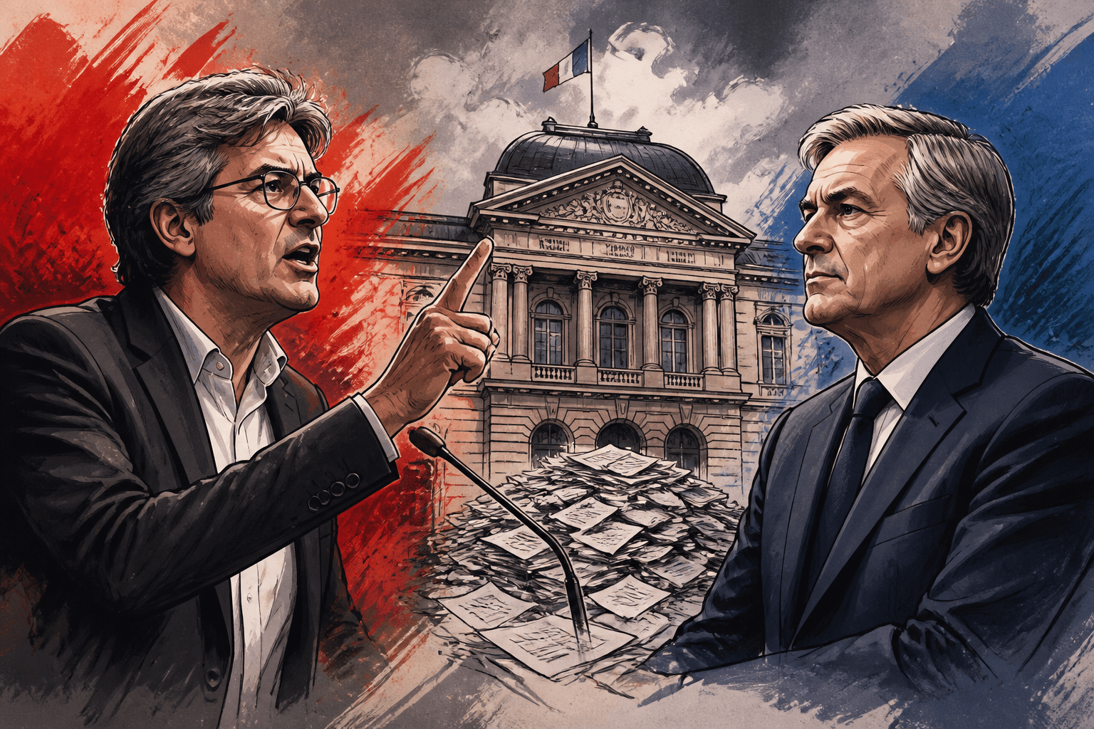 LFI attaque la Banque de France : vif duel sur la dette publique