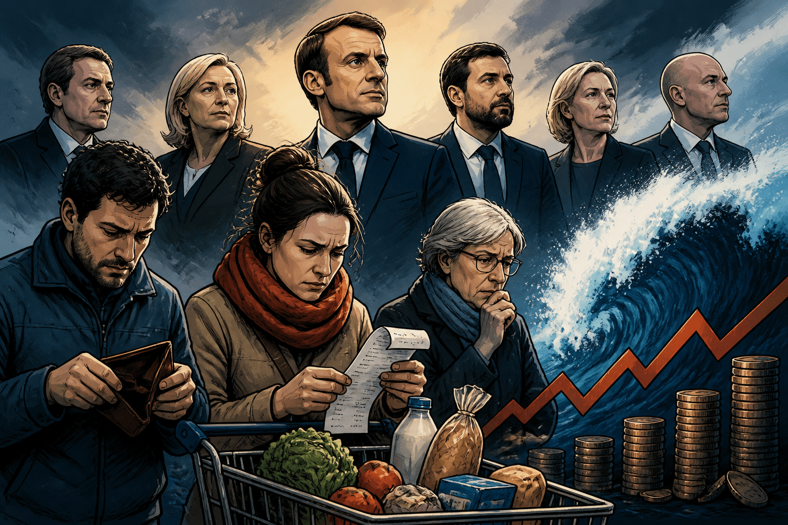 Pouvoir d'achat : la crise économique bouscule la course de 2027