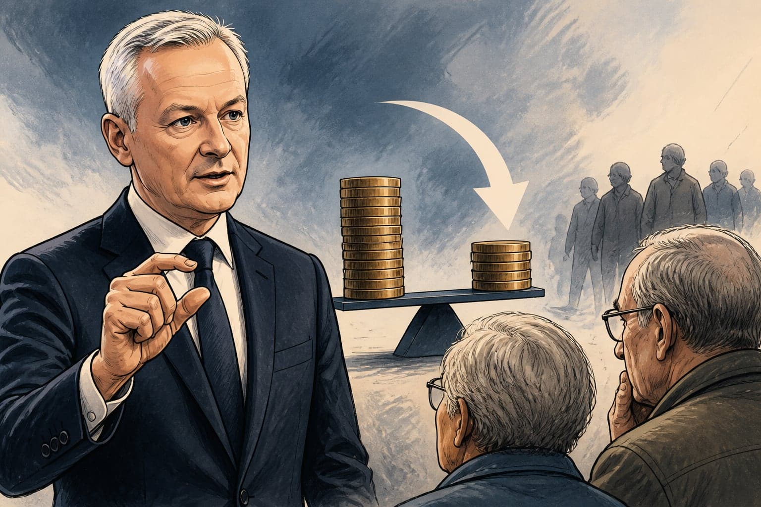 Bruno Le Maire propose de sous-indexer les retraites pour 2027
