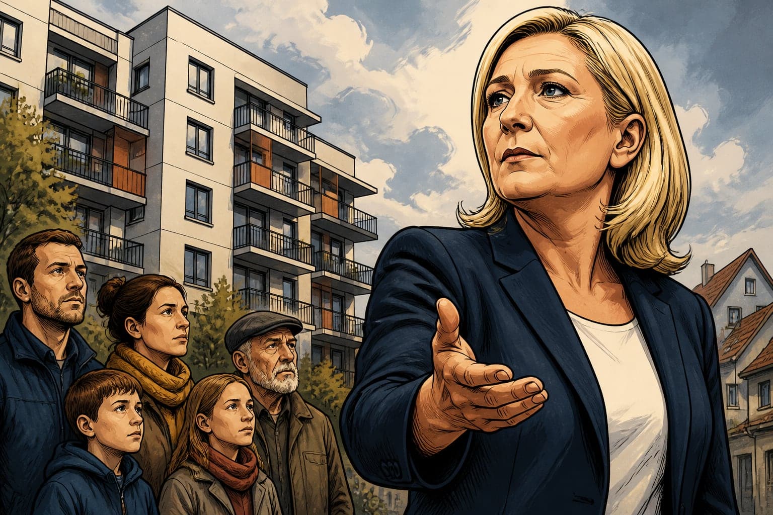 Logement social : le RN réclame la priorité pour les Français