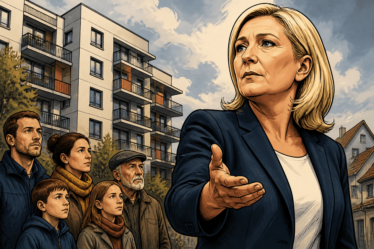 Logement social : le RN réclame la priorité pour les Français