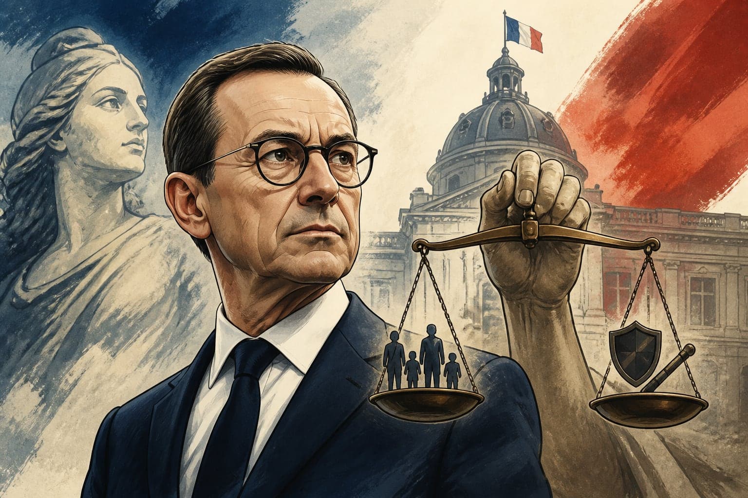 Bruno Retailleau veut inscrire l'ordre dans la Constitution