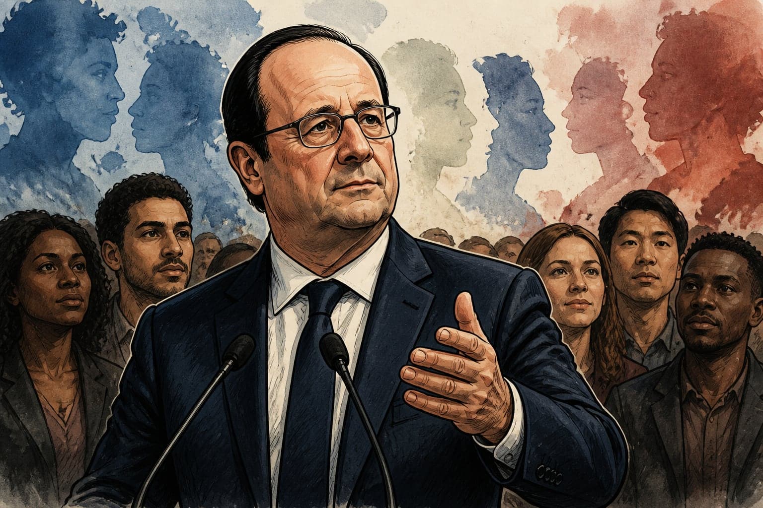 François Hollande défend fermement les binationaux en vue de 2027