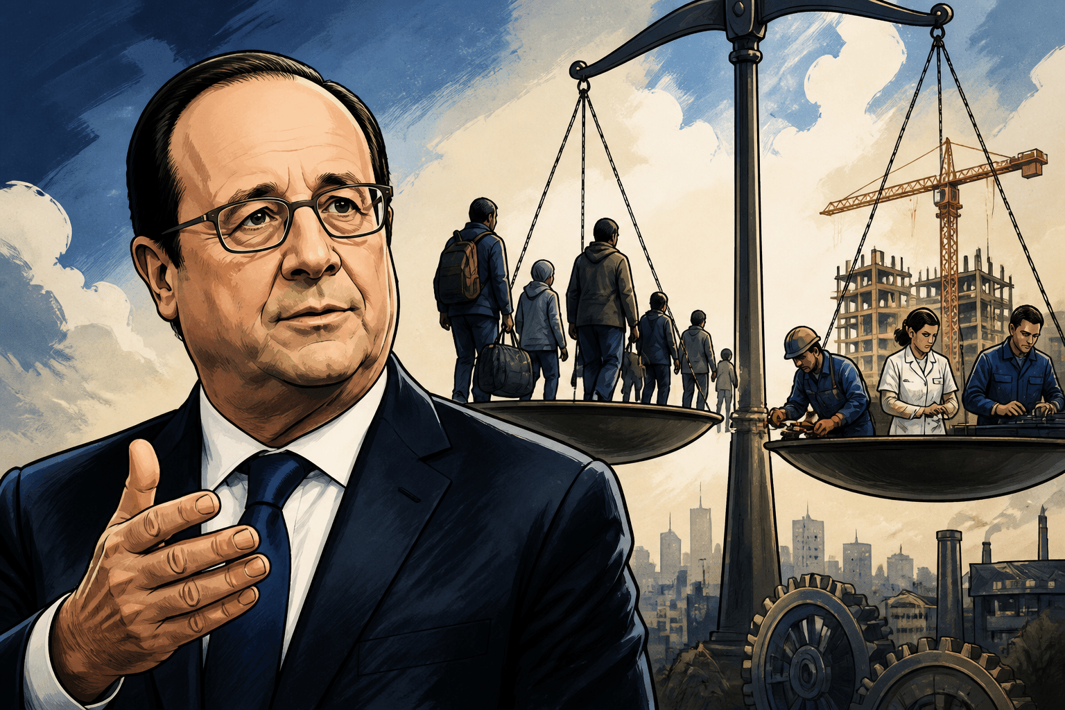 François Hollande veut lier l'immigration aux besoins économiques