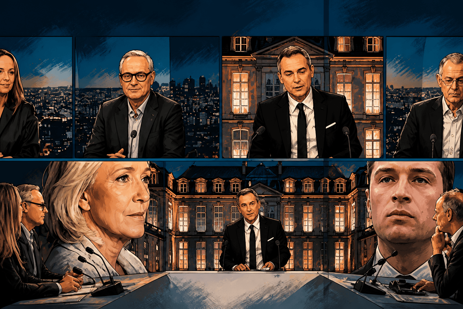 Marine Le Pen et Jordan Bardella : deux lignes rivales au RN ?