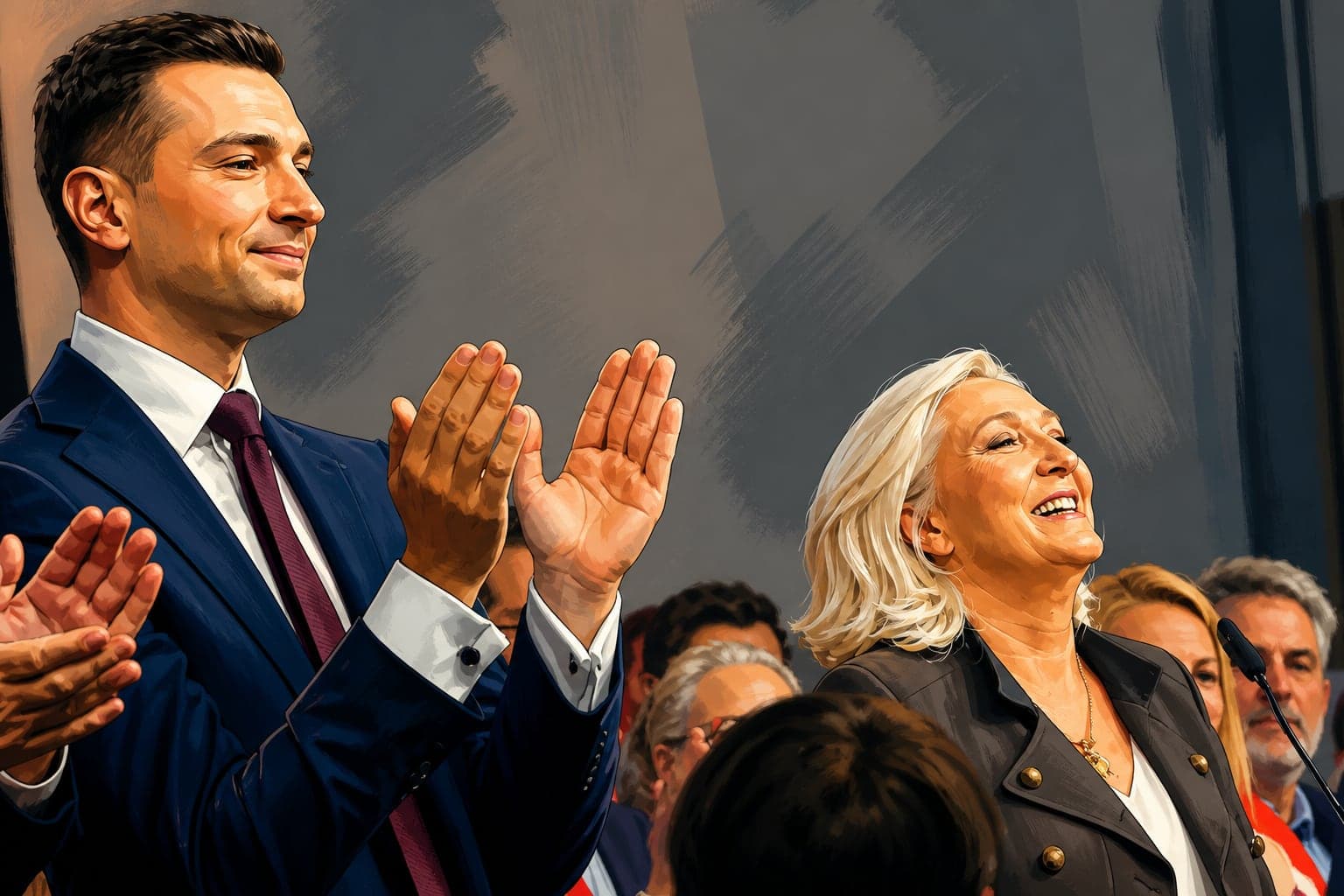Marine Le Pen verrouille son clan et recadre Jordan Bardella