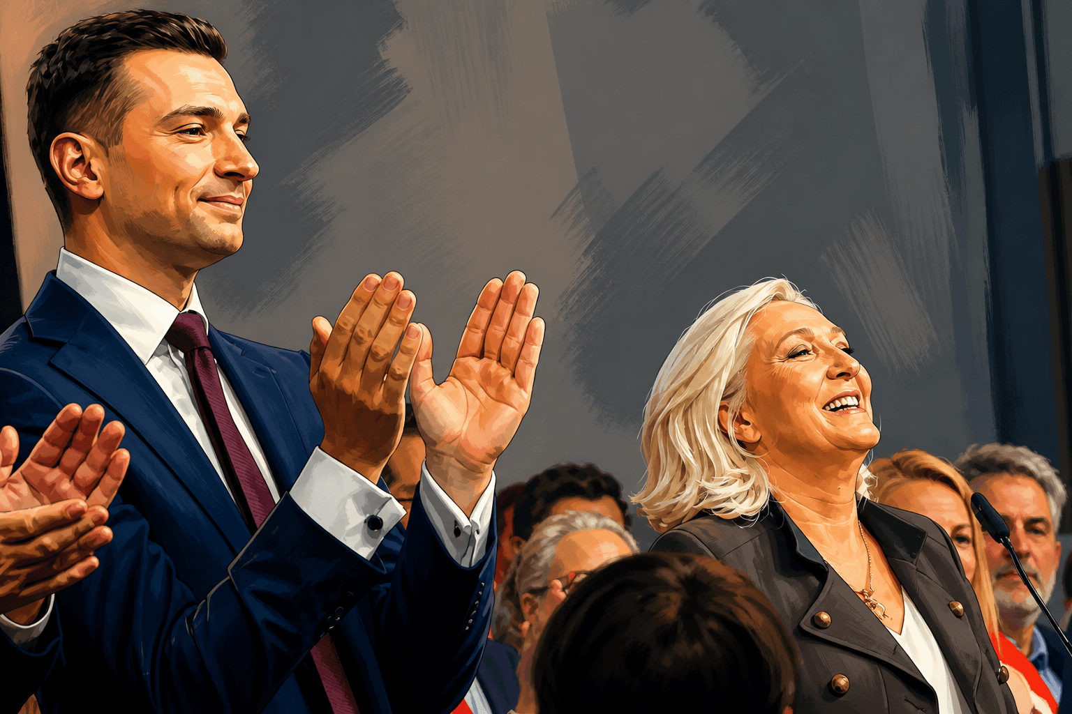Marine Le Pen verrouille son clan et recadre Jordan Bardella