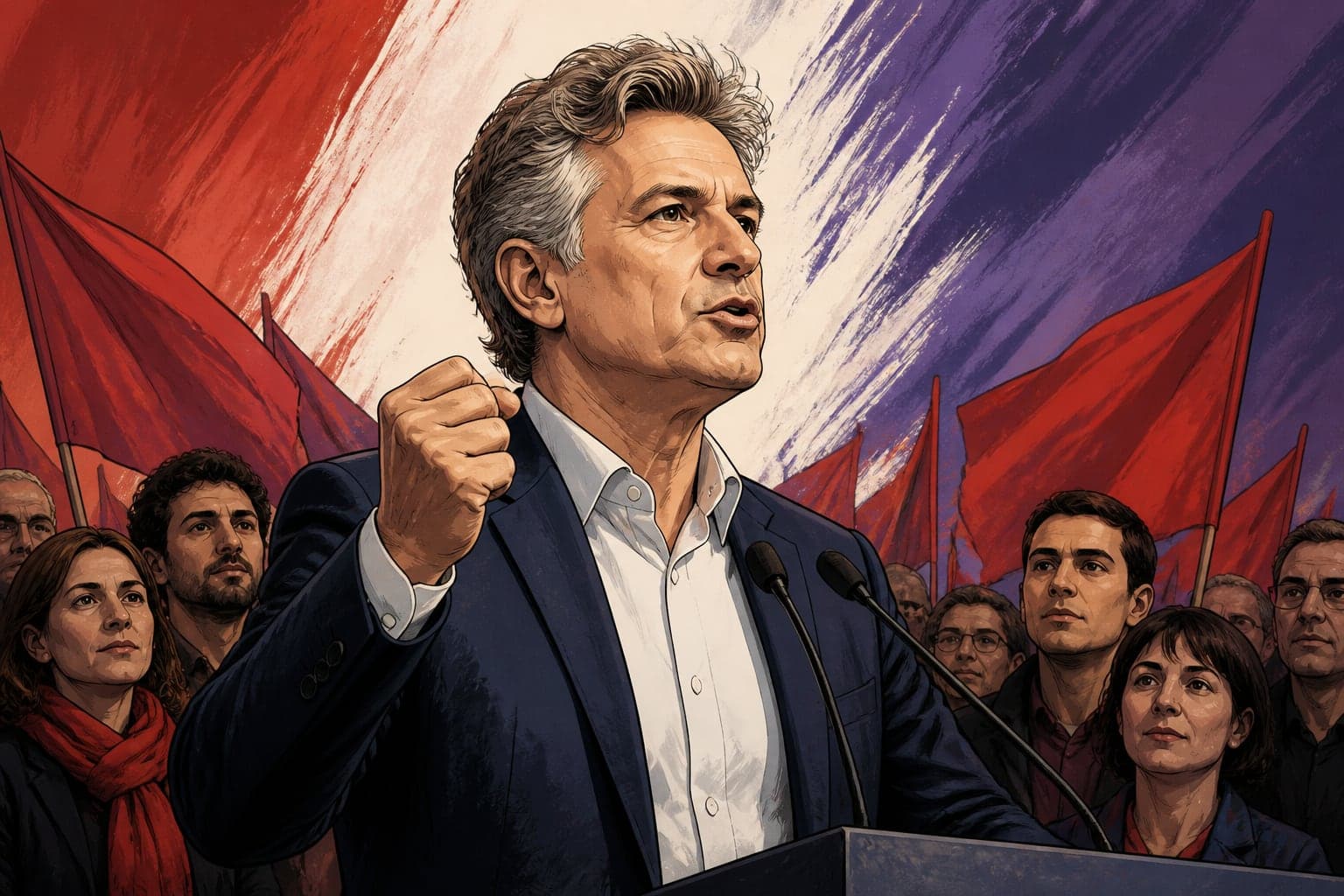 Fabien Roussel défendra sa candidature jusqu'au premier tour