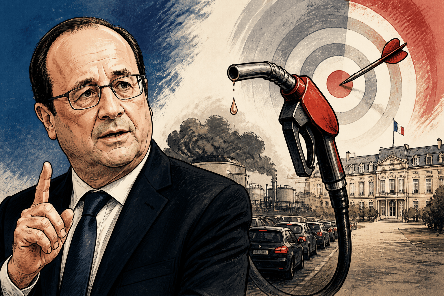 François Hollande alerte sur les carburants et cible 2027