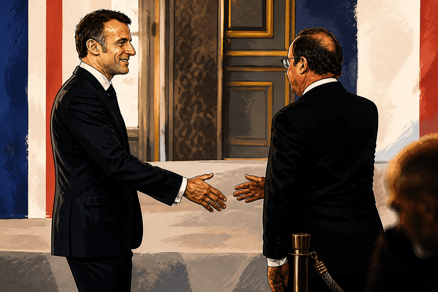 François Hollande évacue toute rancune envers Emmanuel Macron