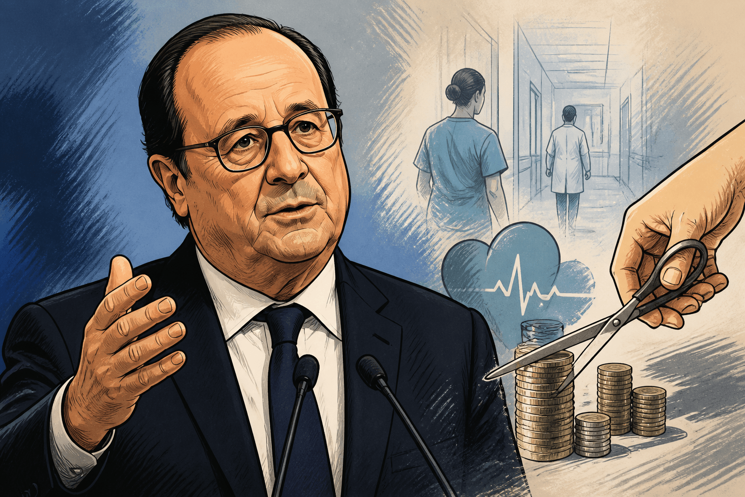 François Hollande plaide pour des économies ciblées sur la santé