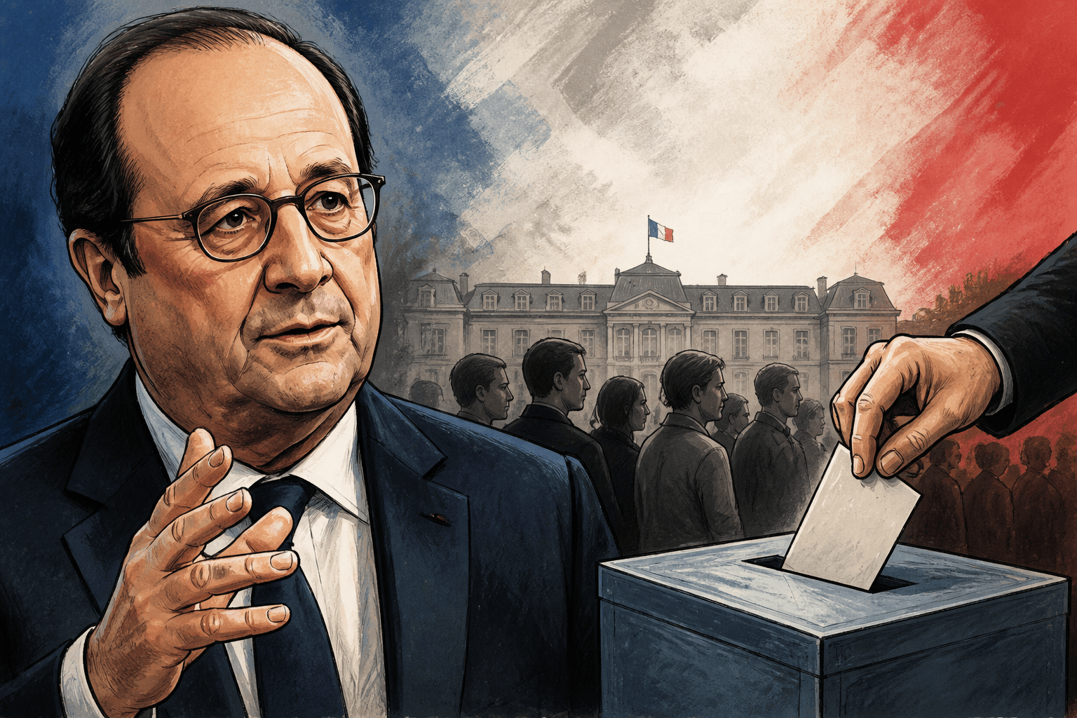 François Hollande prédit le règne du vote utile pour 2027