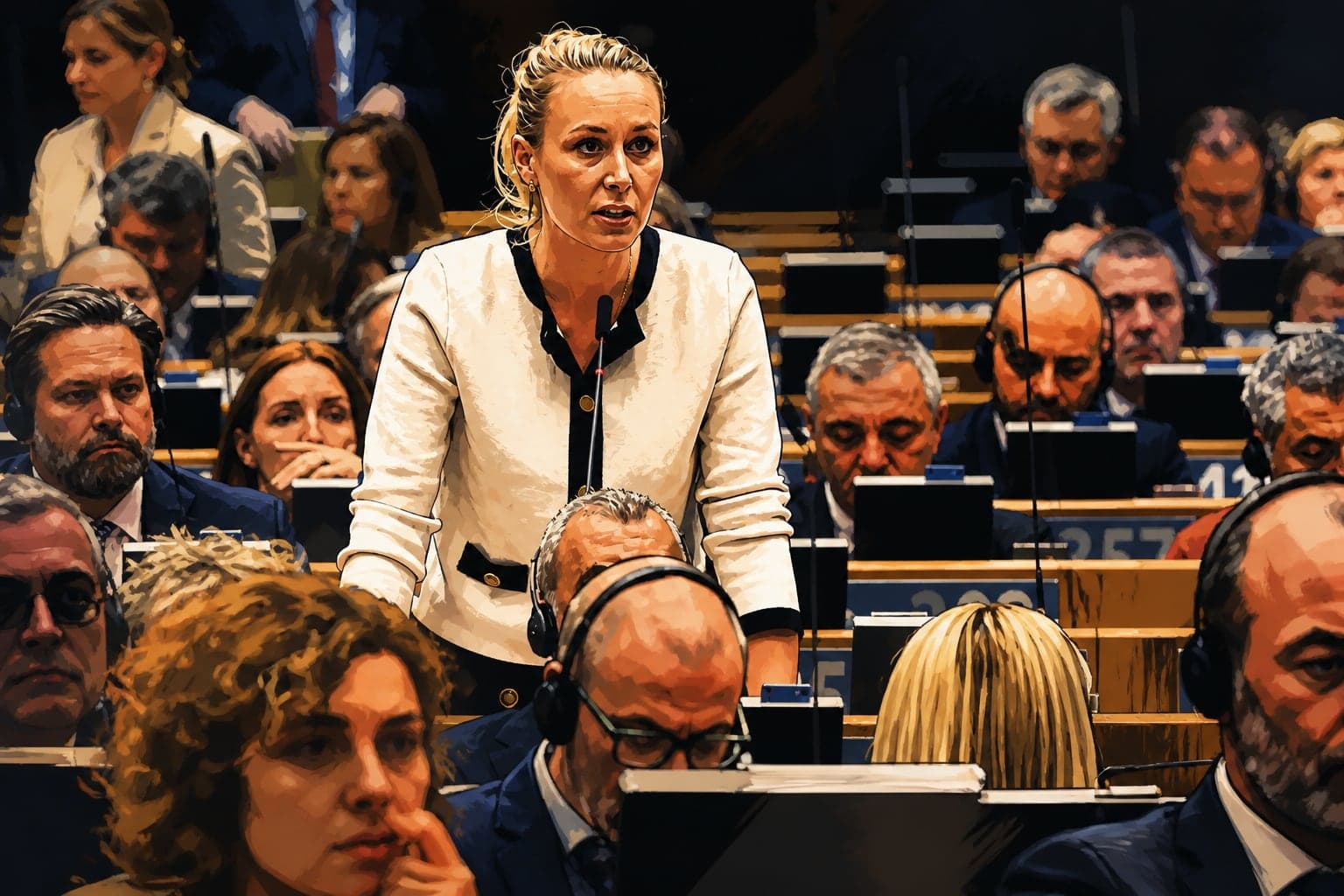 Jordan Bardella tacle Marion Maréchal et creuse le fossé au RN