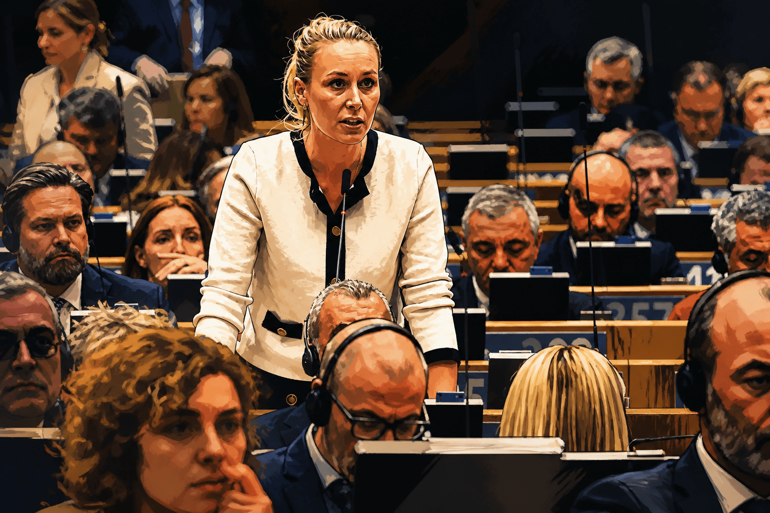 Jordan Bardella tacle Marion Maréchal et creuse le fossé au RN
