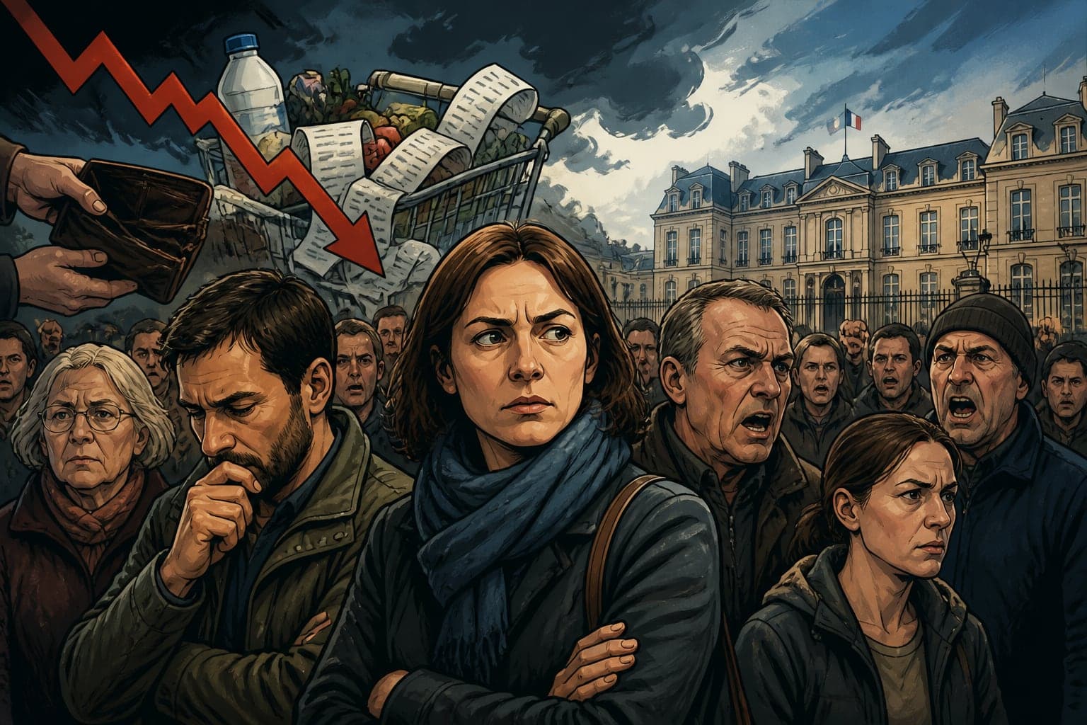 Pouvoir d'achat : face au spectre d'une fronde, l'Élysée consulte les partis
