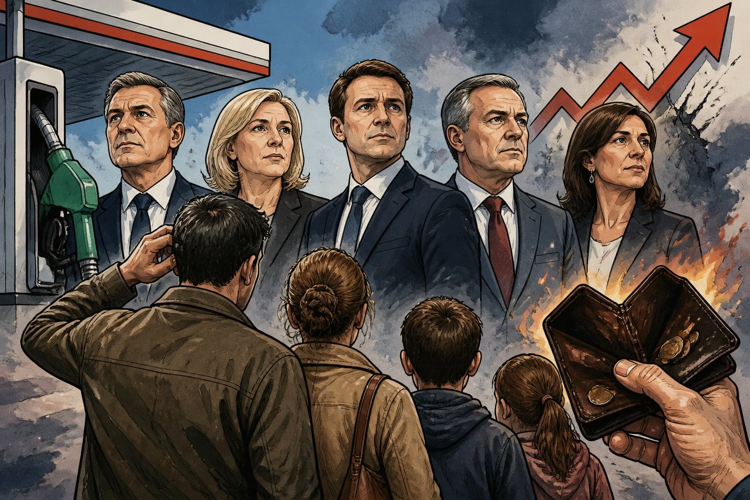 Carburants : face à la flambée record, Macron convoque les chefs de partis