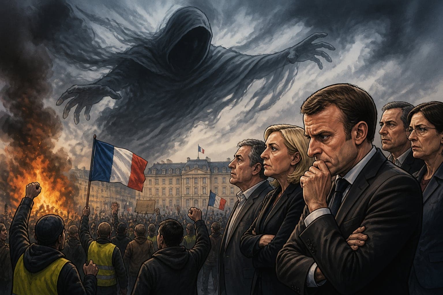 Colère sociale : le spectre d'une crise bouscule la pré-campagne