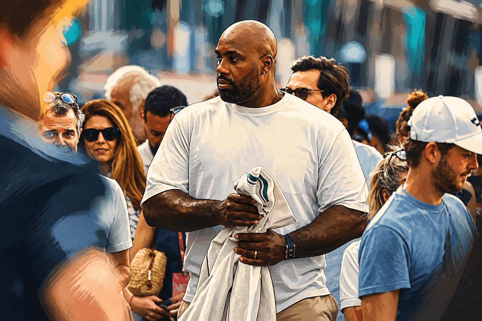 Teddy Riner s'inquiète de la montée de l'extrême droite