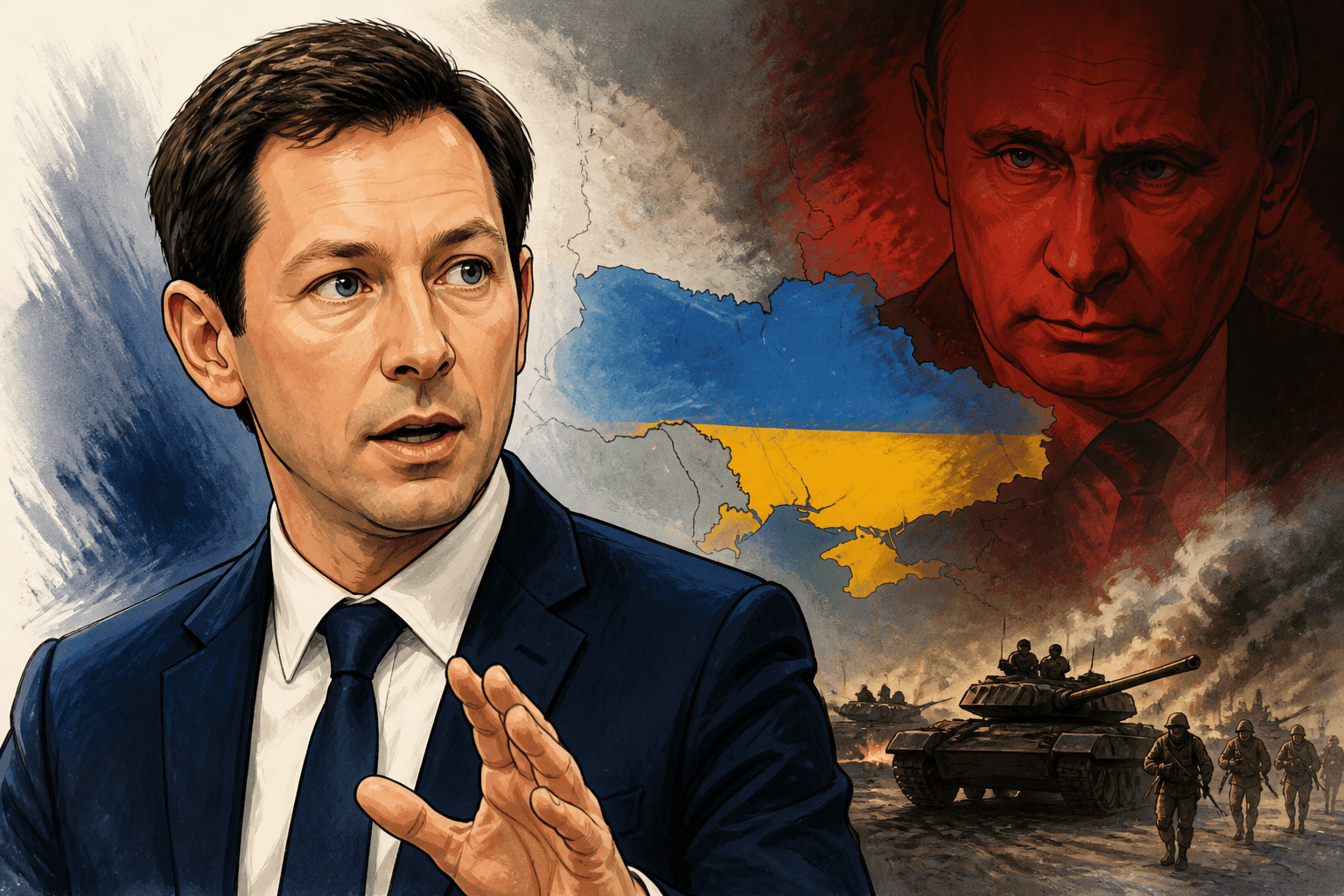 Guerre en Ukraine : Bellamy met en garde face à la Russie