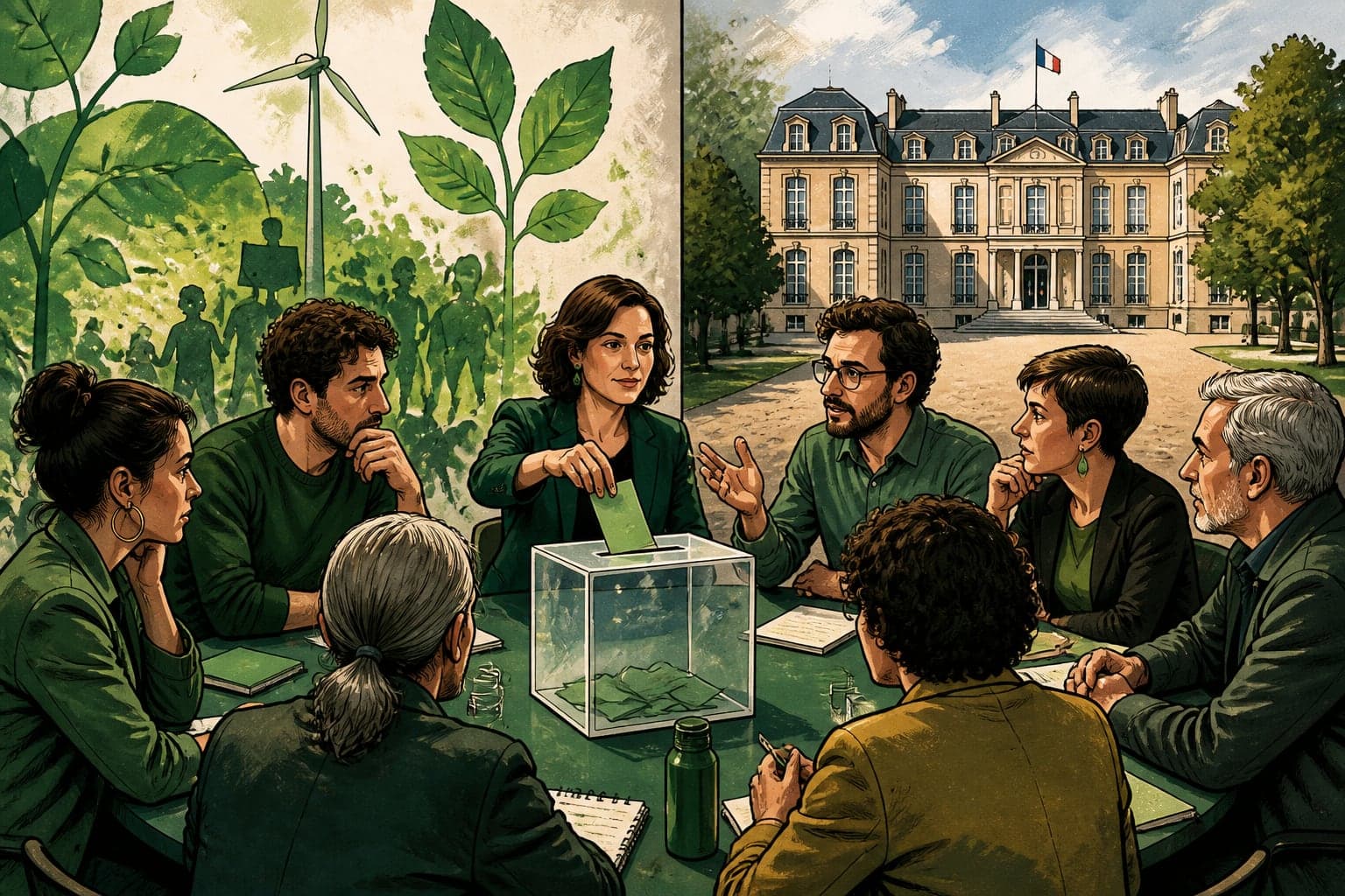 Les Écologistes vont voter sur leur stratégie pour l'Élysée