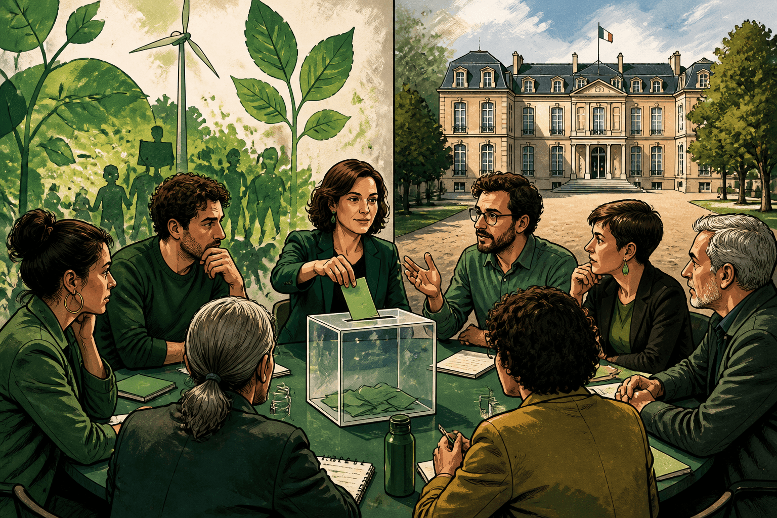 Les Écologistes vont voter sur leur stratégie pour l'Élysée