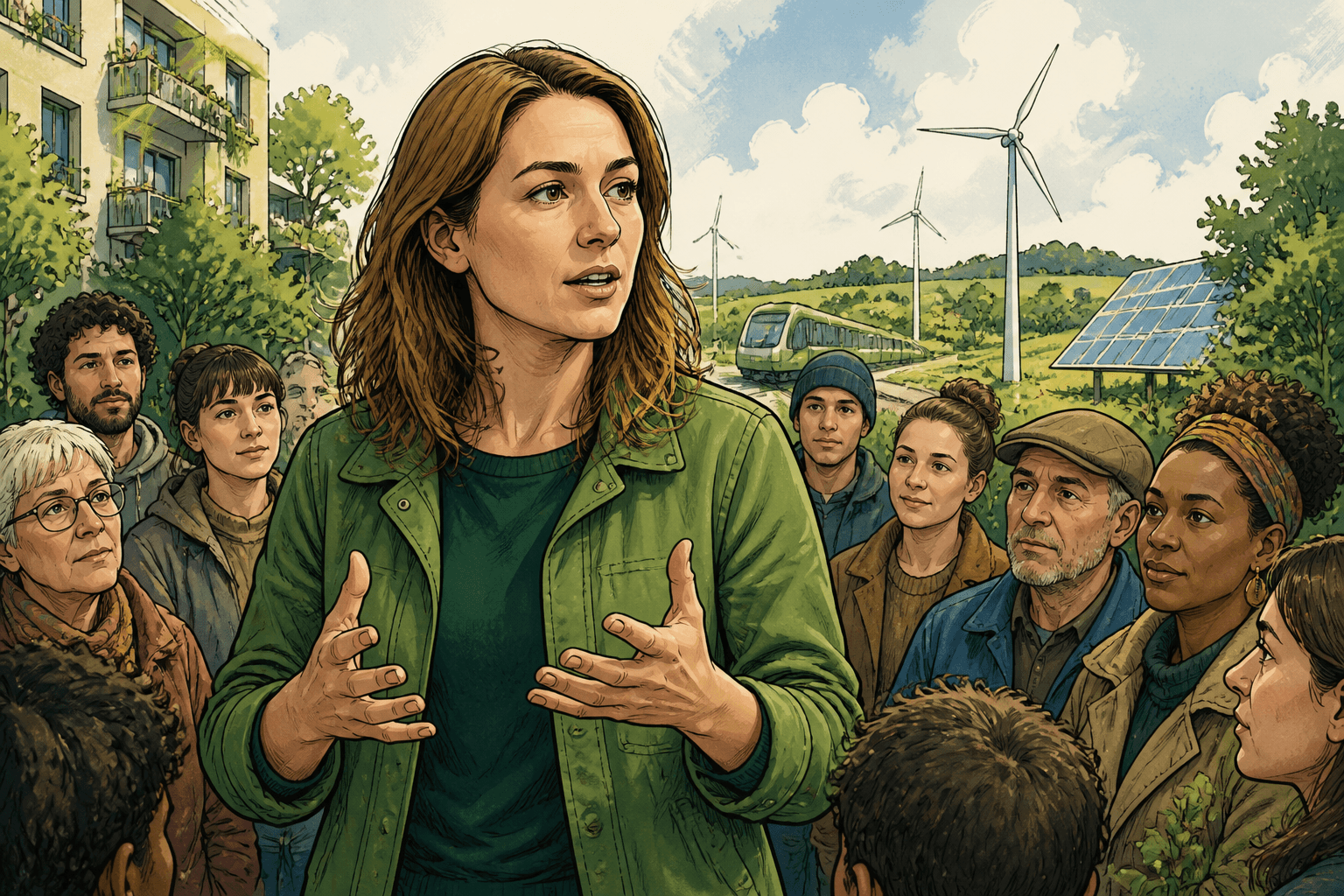 Marine Tondelier défend une écologie populaire et ciblée