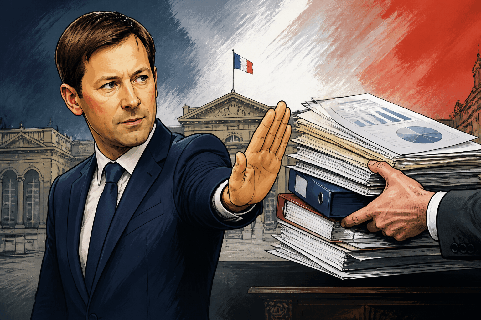 Budget : Bellamy rejette le plan de 54 milliards d'économies