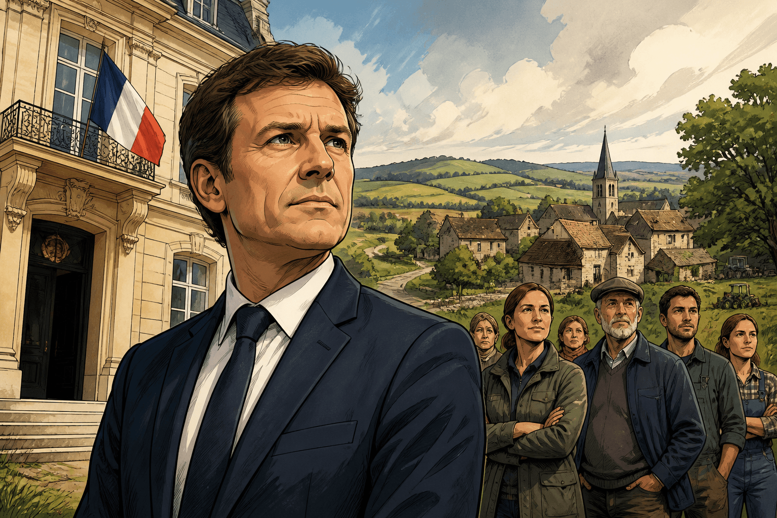 Hubert Brigand postule à Matignon pour défendre la ruralité