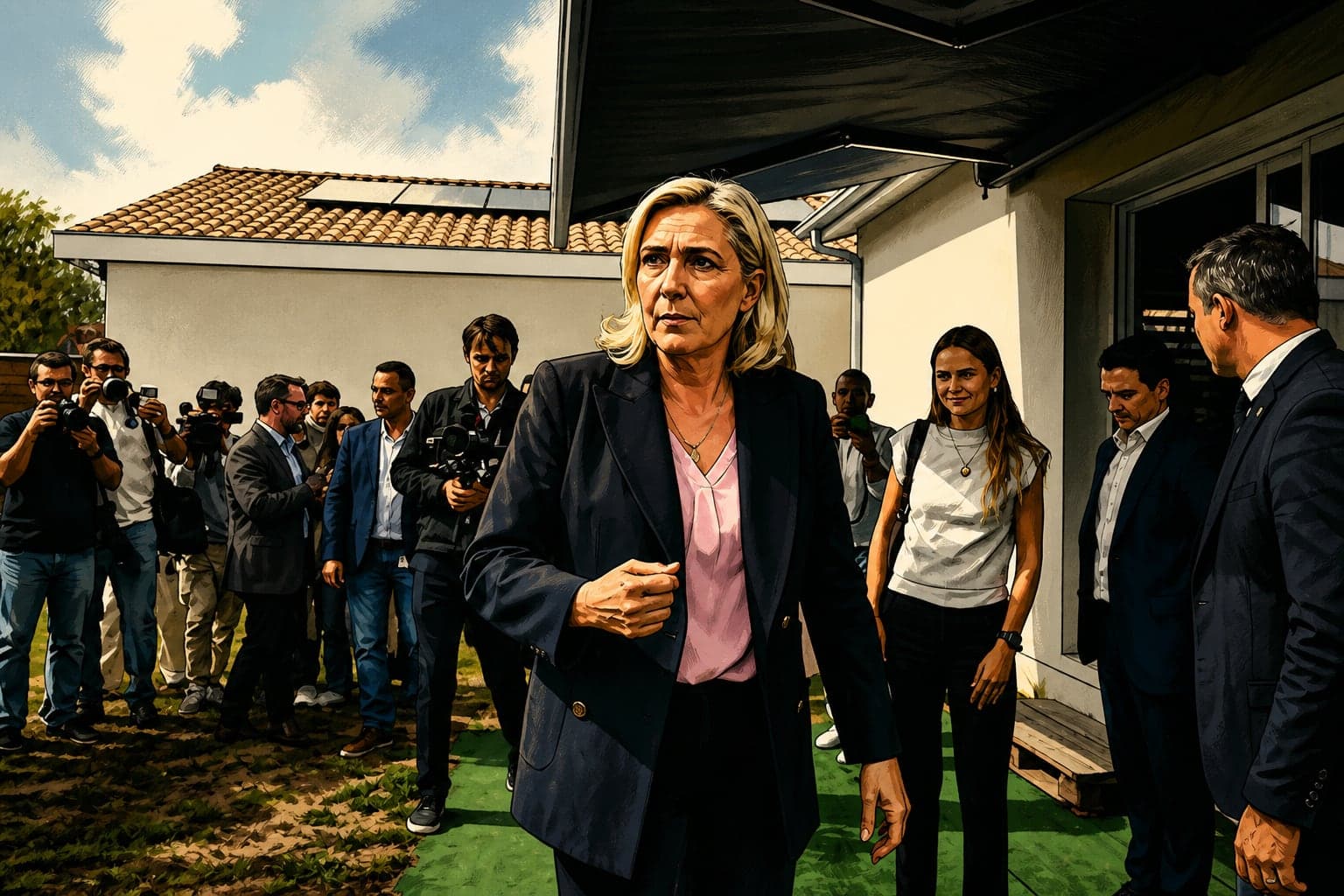 Logement et aides : Marine Le Pen impose la priorité nationale au débat