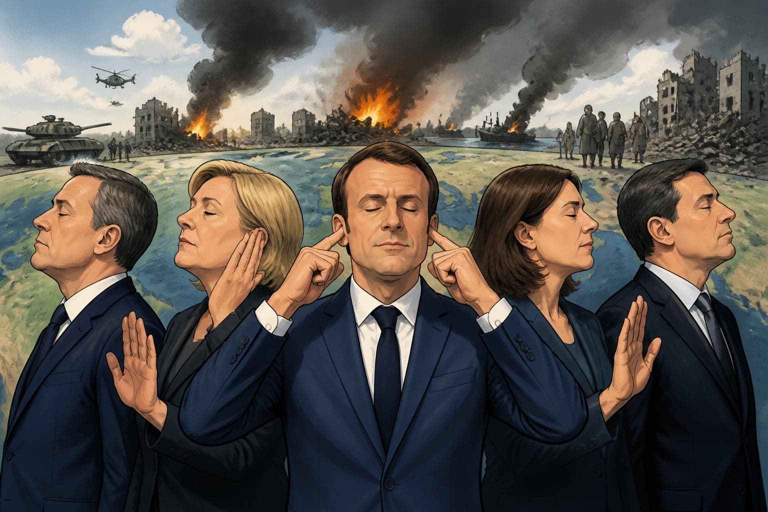 Crises internationales : le grand déni des futurs candidats