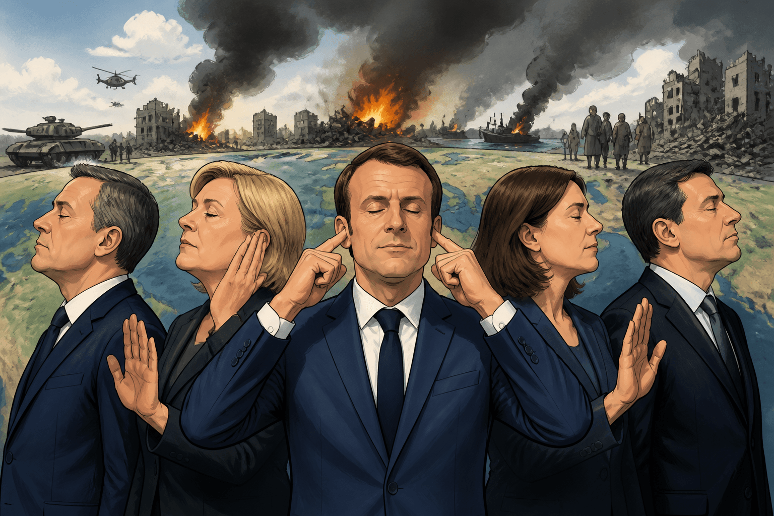 Crises internationales : le grand déni des futurs candidats