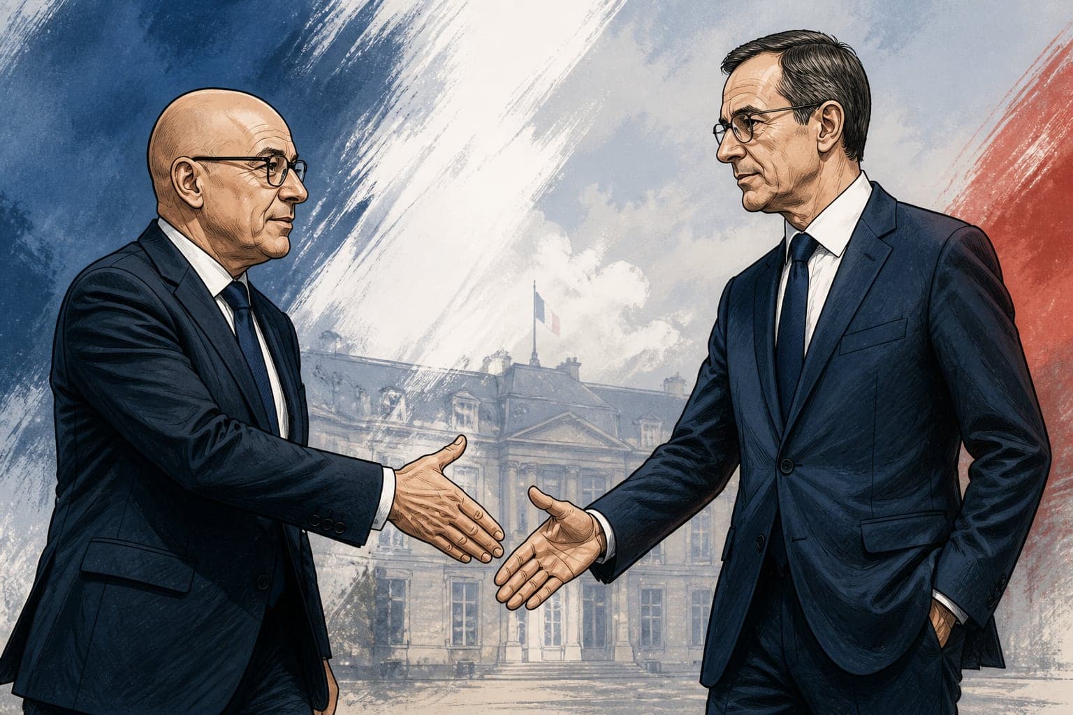 Éric Ciotti presse Bruno Retailleau d’éviter « la soupe » d’Édouard Philippe