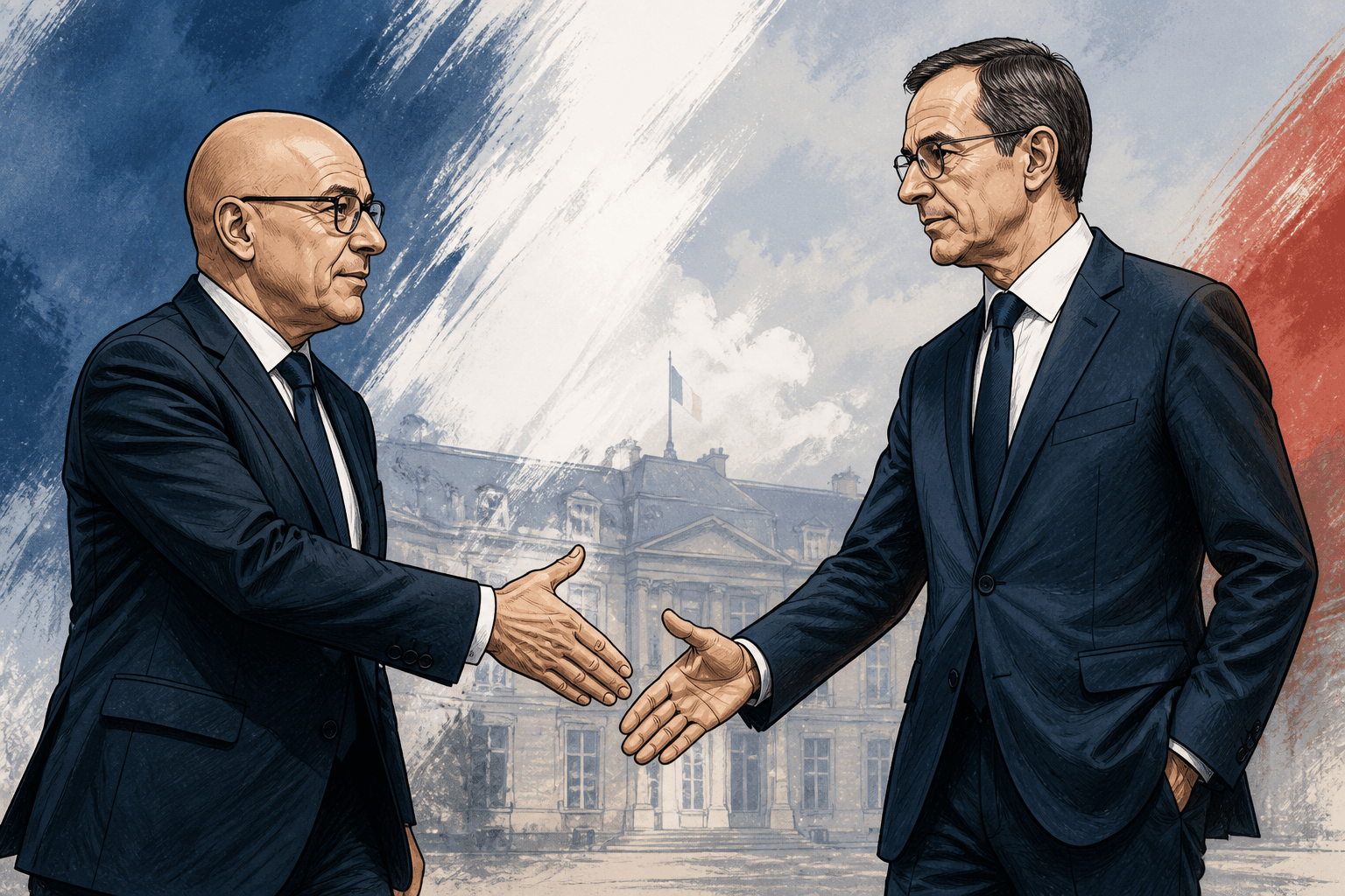 Éric Ciotti tend la main à Bruno Retailleau pour 2027