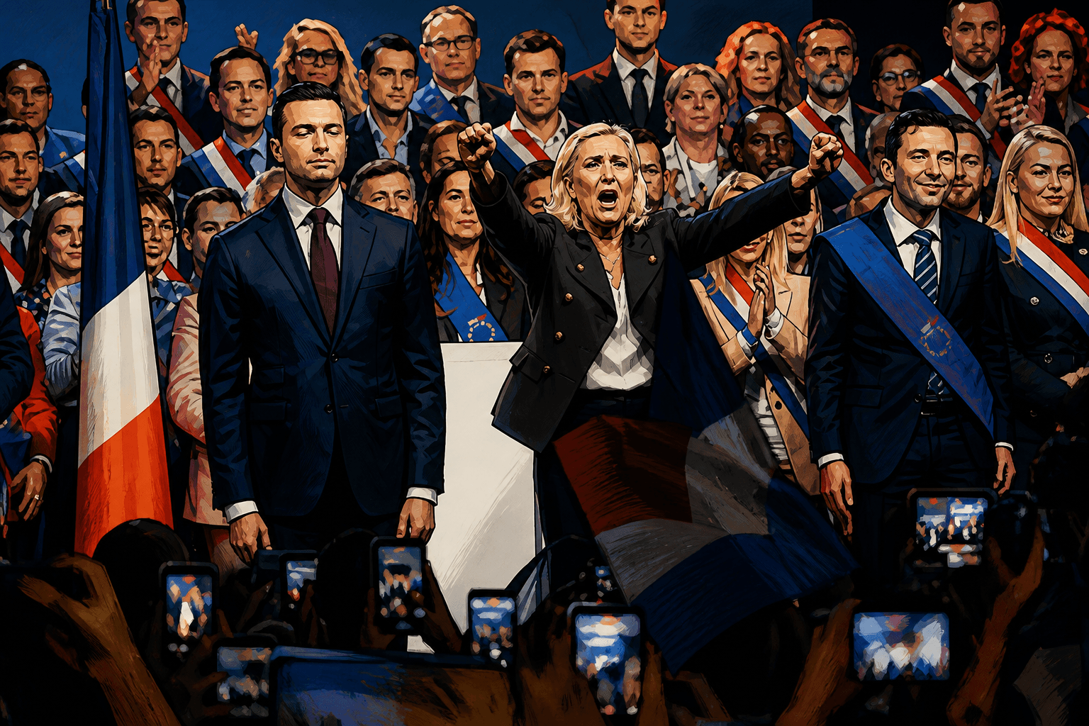 Marine Le Pen durcit le ton face à Moscou en vue de 2027