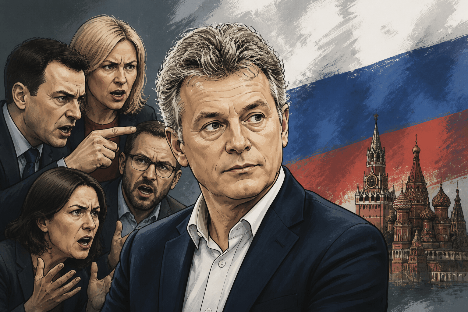 Fabien Roussel essuie de vives critiques sur sa position russe