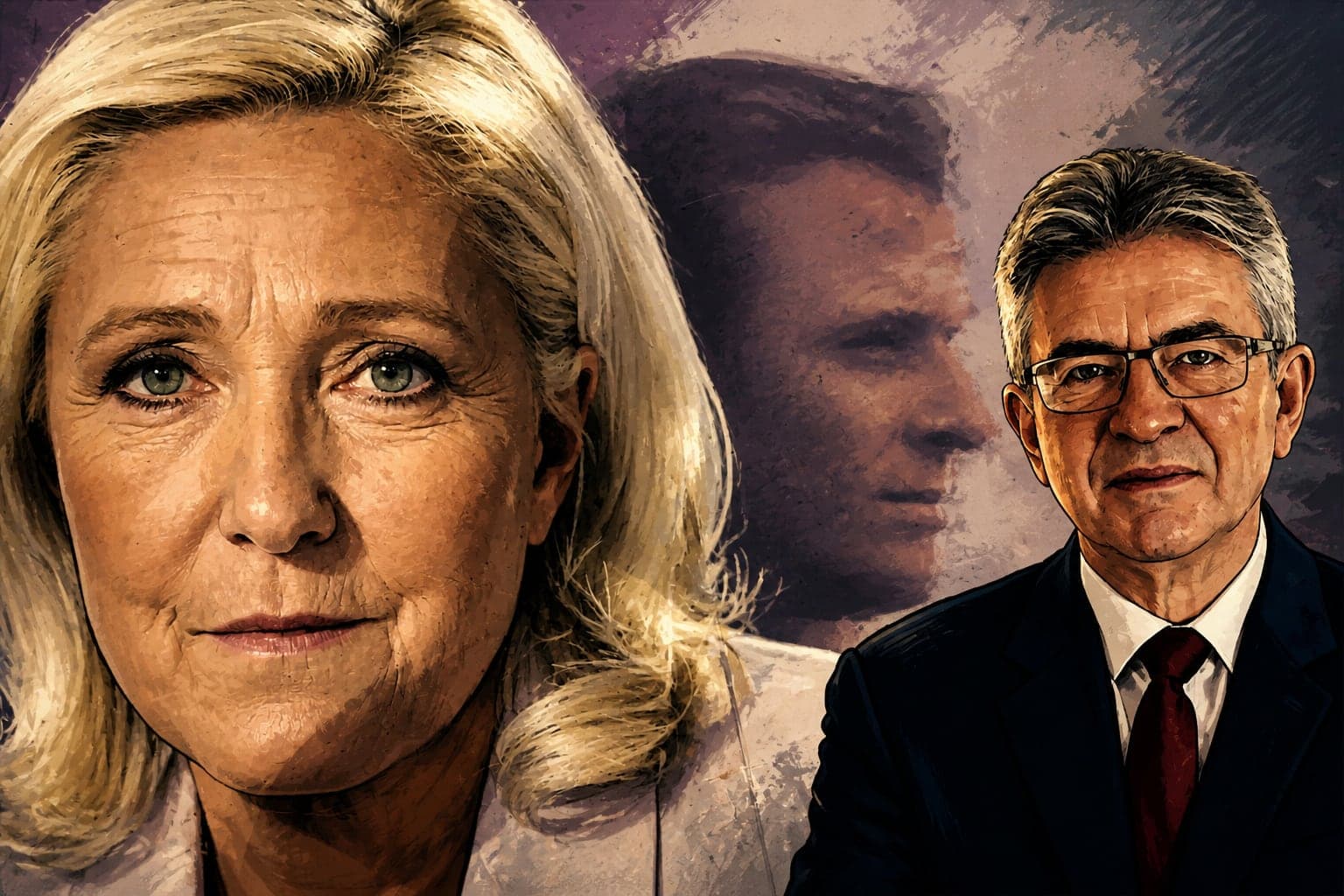 Attal, Le Pen et Mélenchon affichent leurs stratégies pour 2027