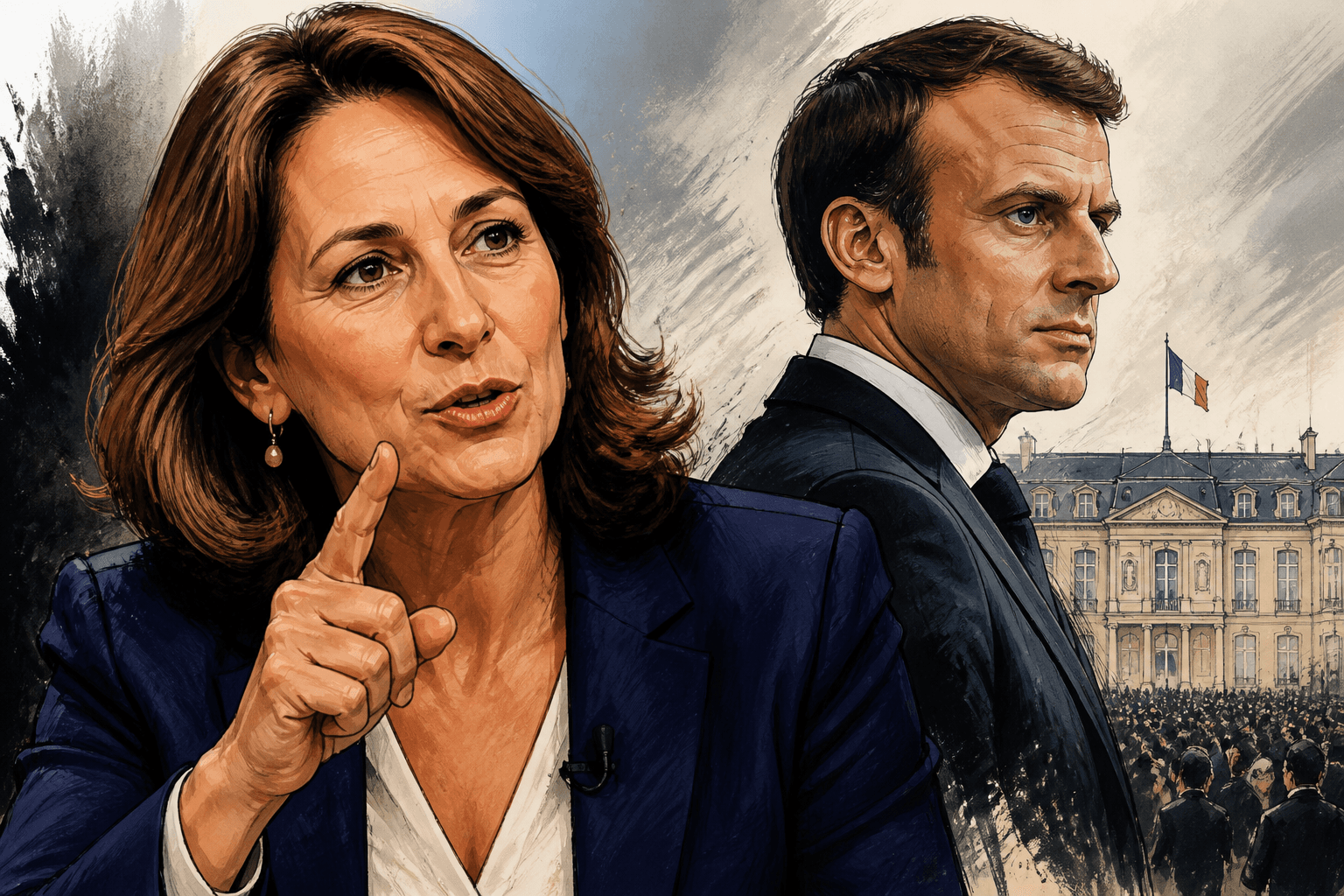 Ségolène Royal fustige la parole d’Emmanuel Macron et vise 2027