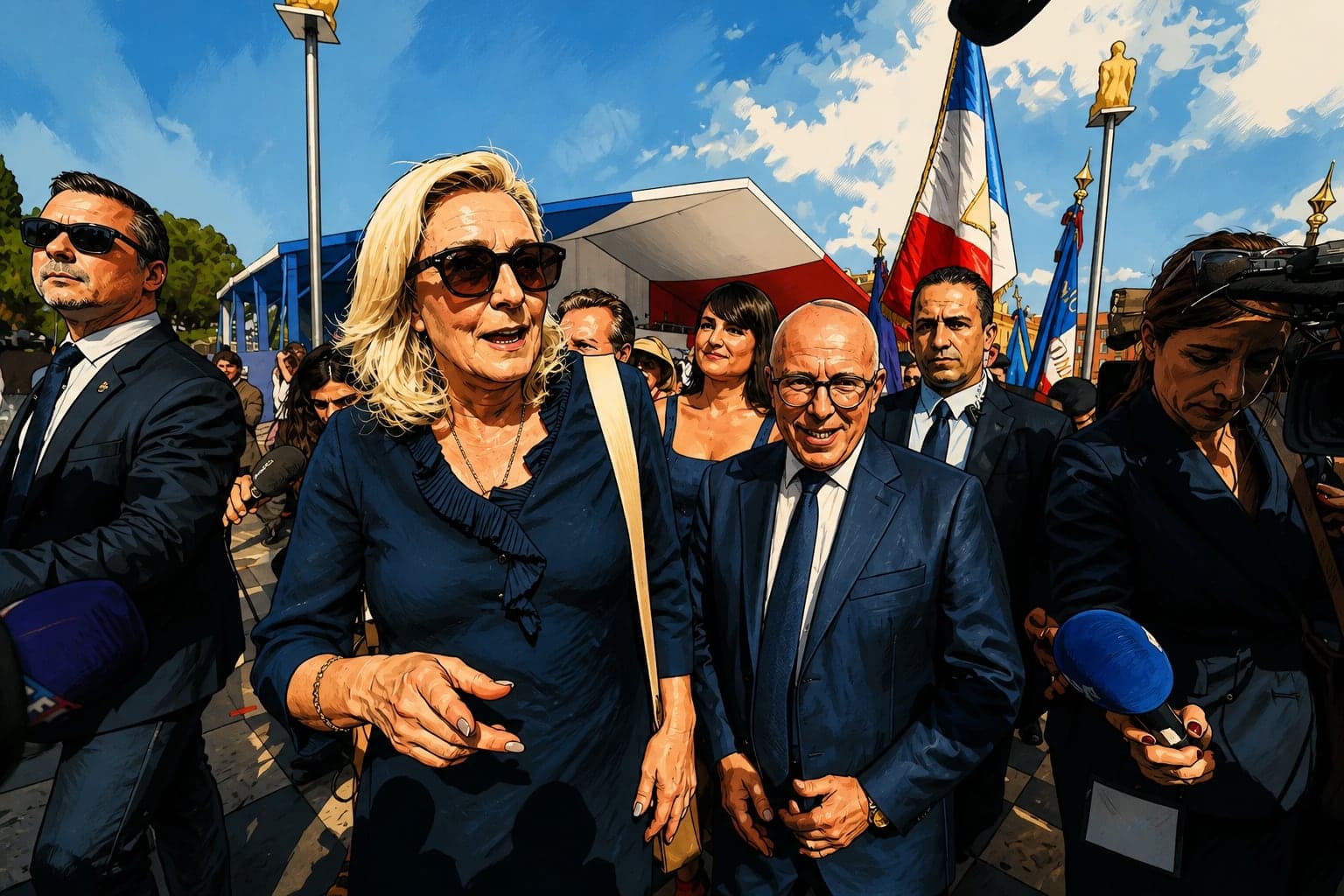 Éric Ciotti cherche sa place dans la campagne de Marine Le Pen